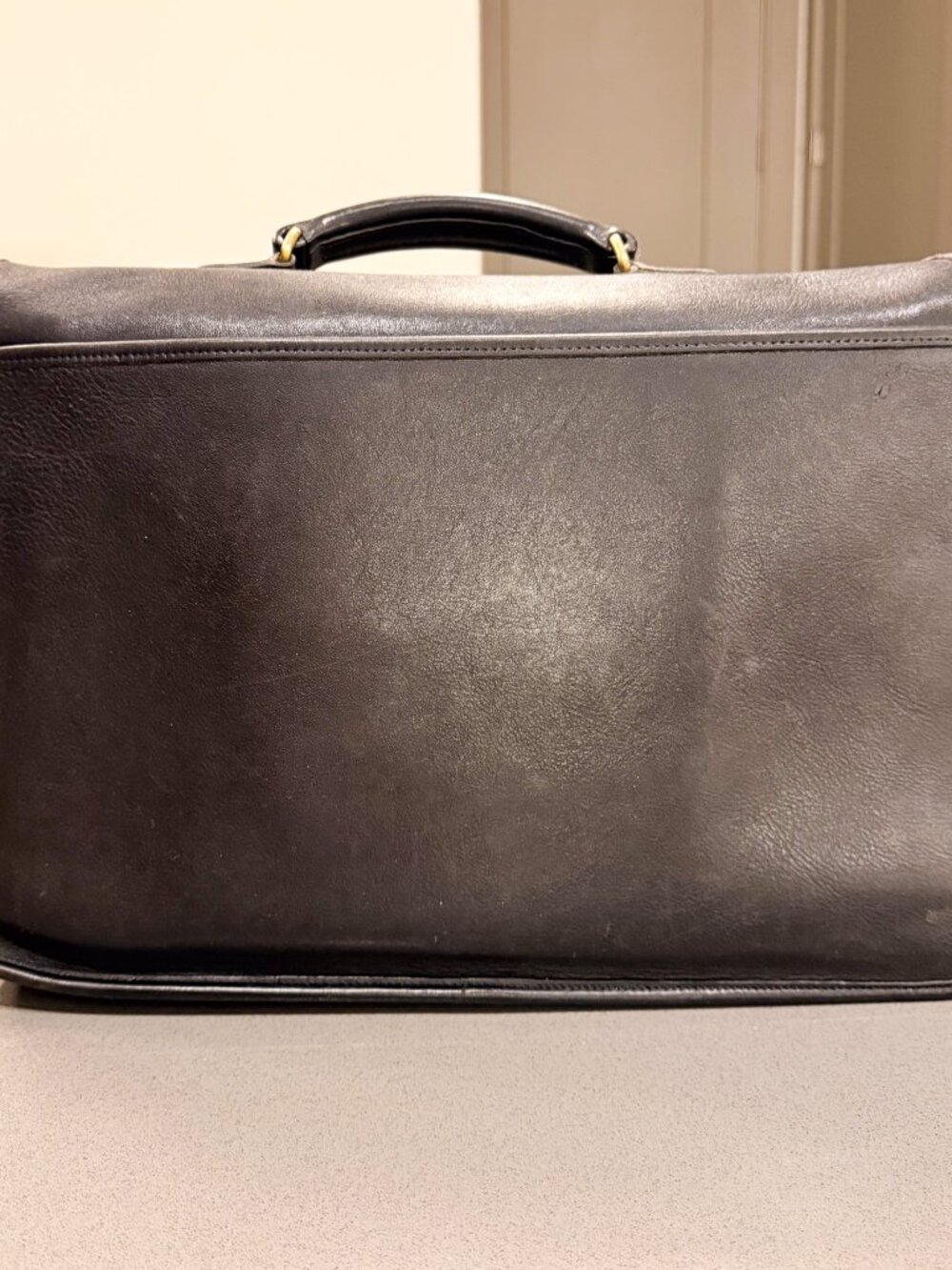 COACH Black Metropolitan 5180 Briefcase(exact as see in the Devil Wears Prada 2) - Picture 3 of 9